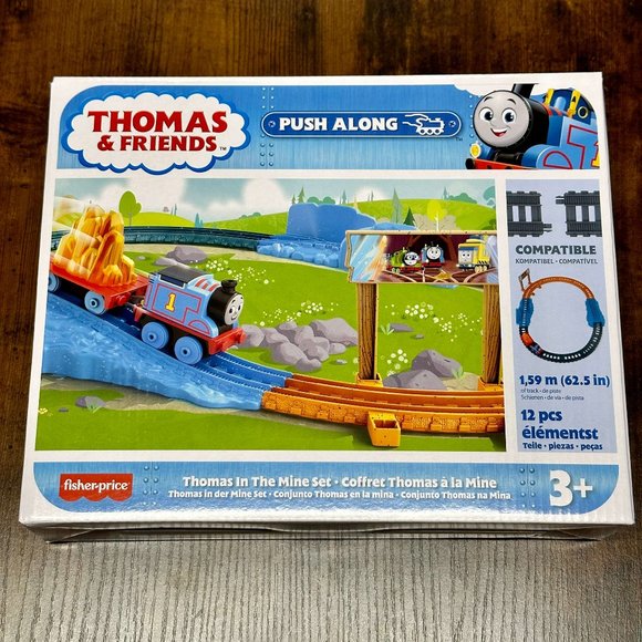 Thomas & Friends Push Along Thomas In The Mine Set Fisherprice Children's train - Picture 3 of 6